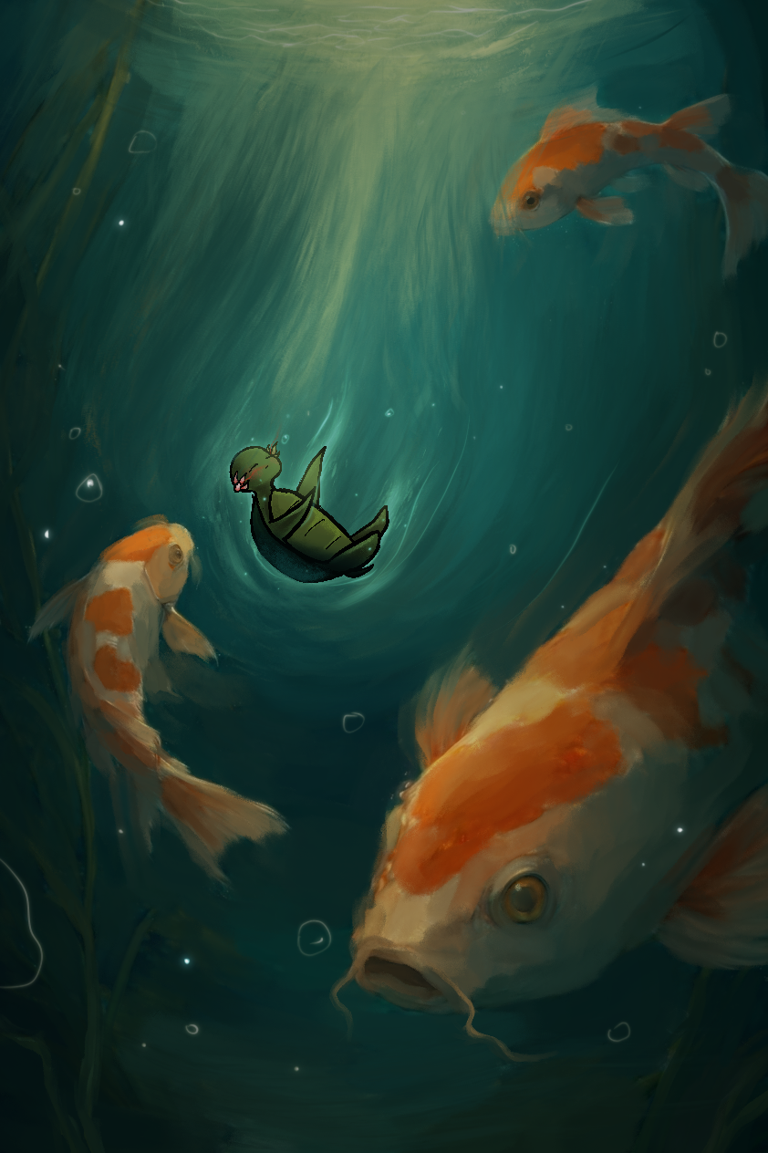 Ocean fish artwork