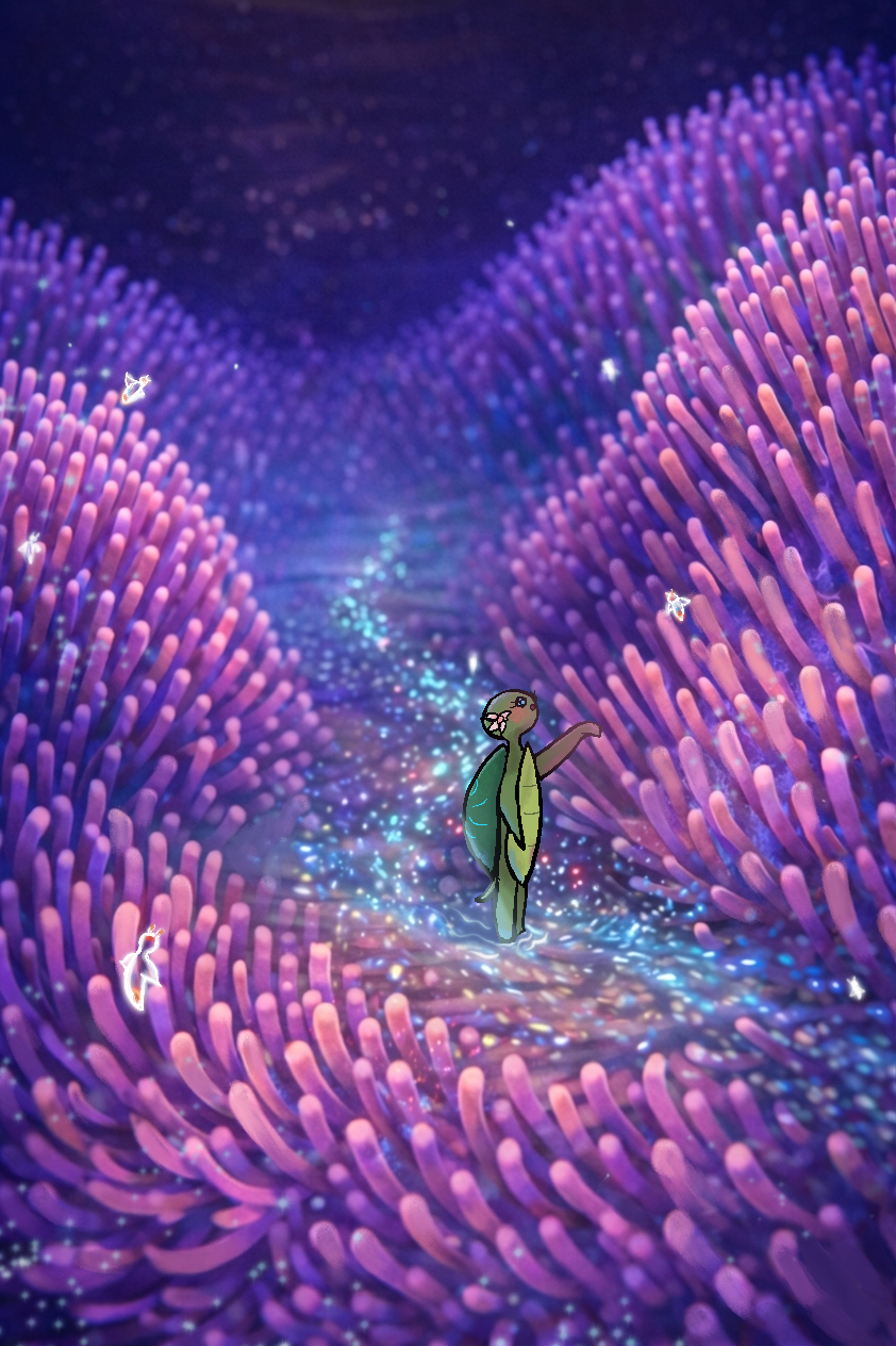 Coral artwork